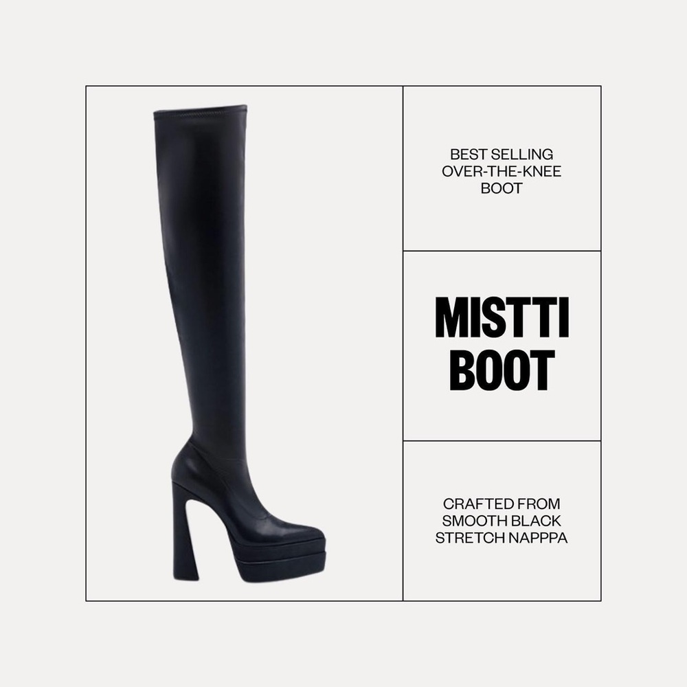 MISTTI PLATFORM KNEE HIGH BOOTS - Picture 8 of 13